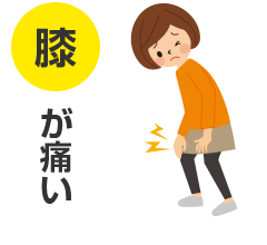 膝が痛い